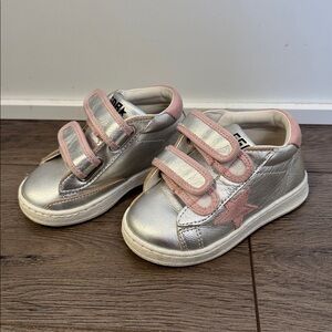Toddler girl golden goose sneakers